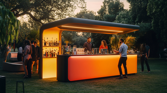 Balcão Desmontável para Eventos: Praticidade e Estilo