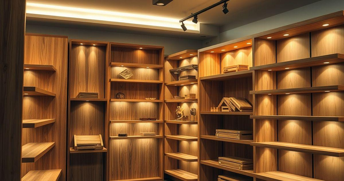 Displays de madeira: como escolher e utilizar para valorizar seu espaço