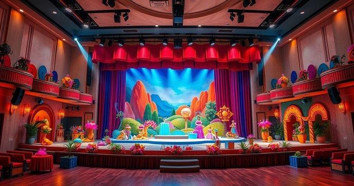 Cenografia de Palco: Transformando Espetáculos com Criatividade e Estilo