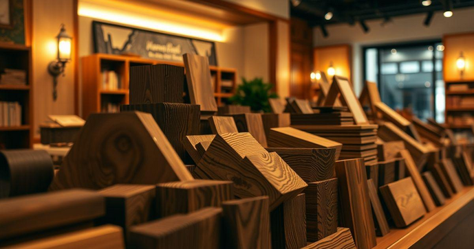 Display de madeira: como escolher o ideal para sua decoração e exposição