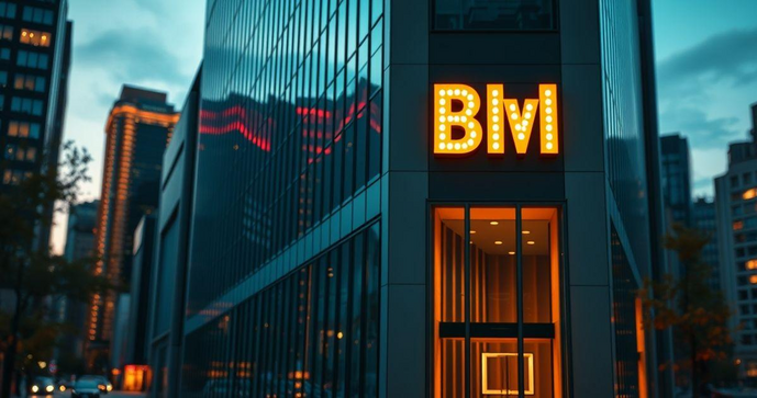 Fachada letra caixa iluminada para atrair clientes