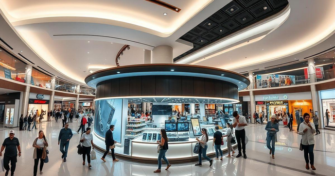 Projeto de Quiosque para Shopping: Dicas para Criar um Espaço Atrativo e Funcional