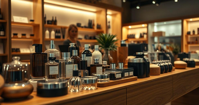 Displays de madeira são a tendência perfeita para valorizar seu espaço e produtos