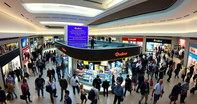 Projeto de Quiosque para Shopping que Atraí Clientes e Maximiza Vendas