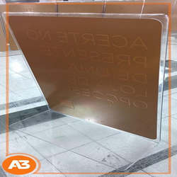 Display de mesa ps cristal Display de mesa ps cristal