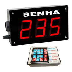 Display de senha Display de senha